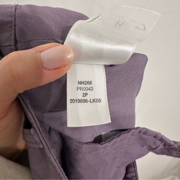 Madewell The Harlow Wide Leg Pant Smoky Grape 2 Petite - Picture 8 of 8